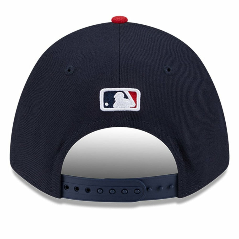 Boston Red Sox New Era Player Replica 9FORTY Adjustable Hat - Navy - New Era Discount