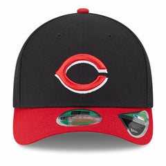 Cincinnati Reds New Era Player Replica 9FORTY Adjustable Hat - Black/Red - New Era Discount