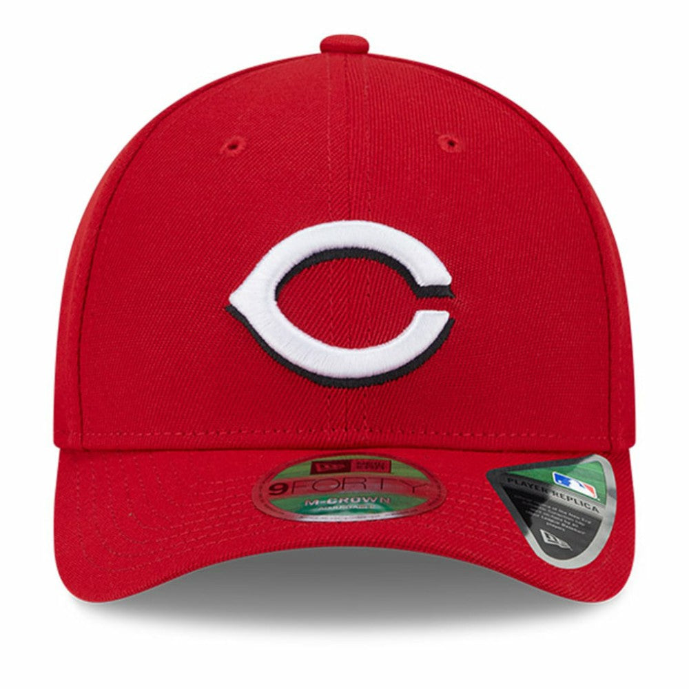 Cincinnati Reds New Era Player Replica 9FORTY Adjustable Hat - Red - New Era Discount