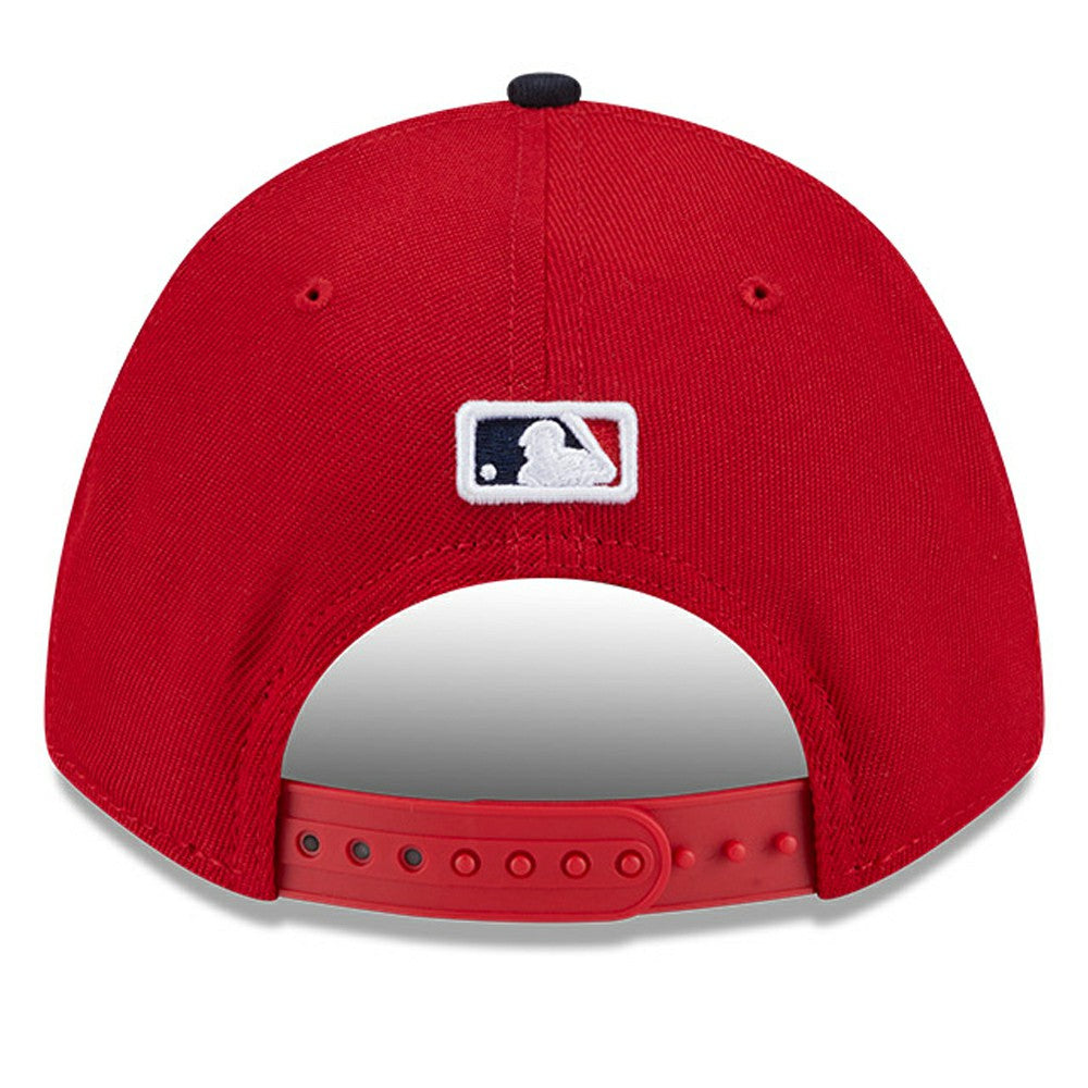 Cleveland Guardians New Era Replica 9FORTY Adjustable Hat - Red/Black - New Era Sale