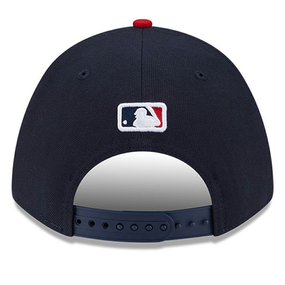 Cleveland Guardians New Era Player Replica 9FORTY Adjustable Hat - Navy - New Era on Sale