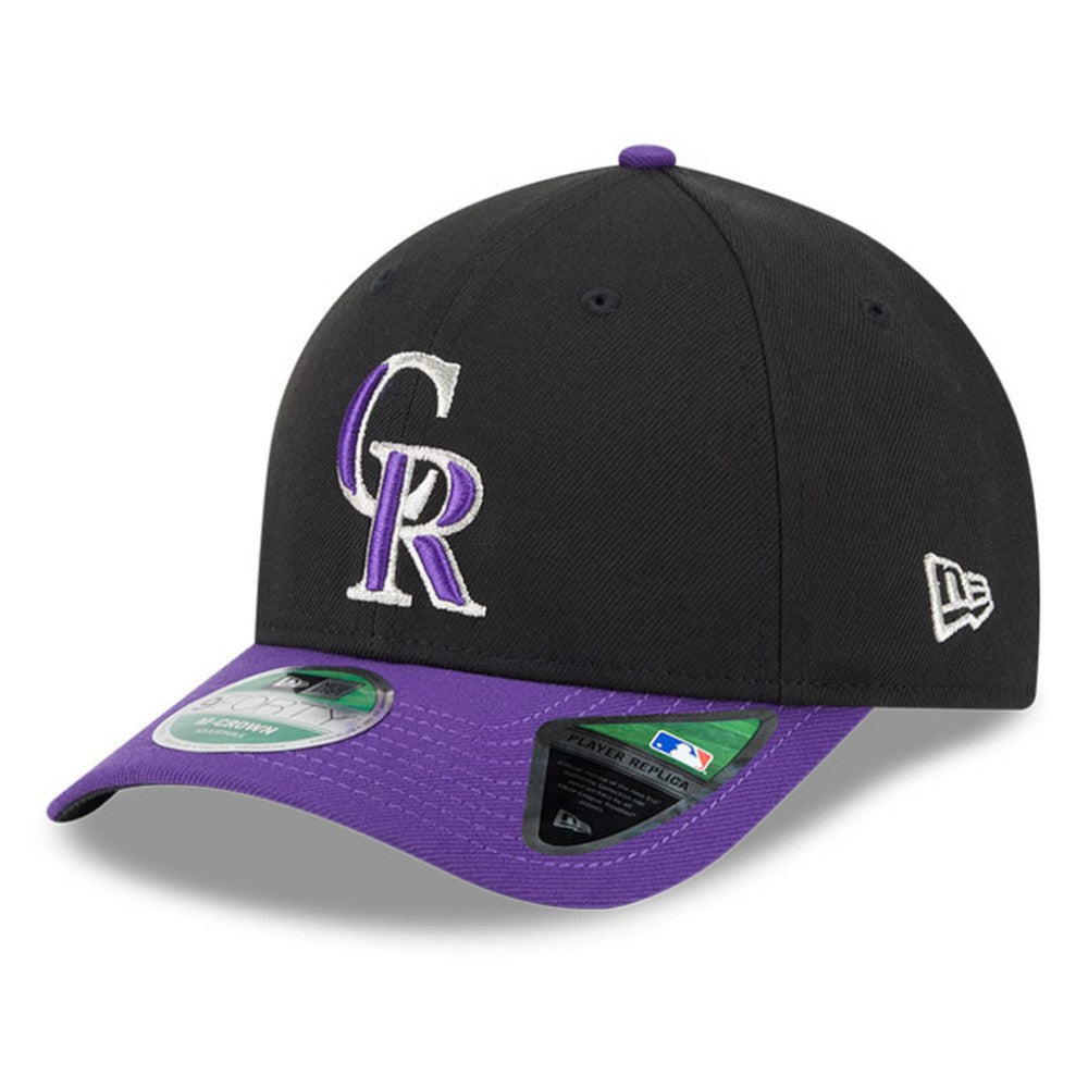 Colorado Rockies New Era Player Replica 9FORTY Adjustable Hat - Black/Purple - New Era Online