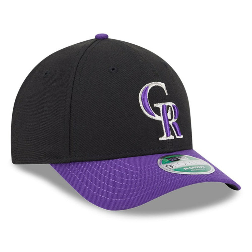 Colorado Rockies New Era Player Replica 9FORTY Adjustable Hat - Black/Purple - New Era Online