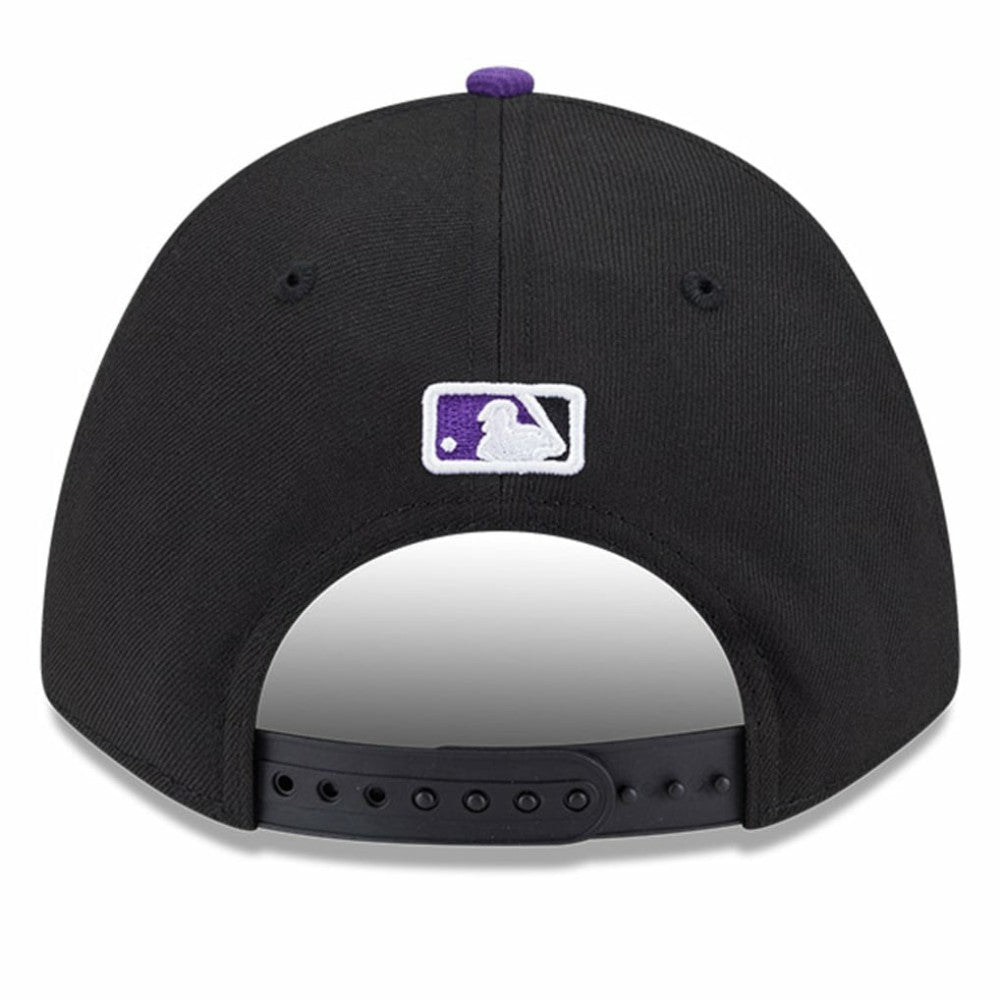 Colorado Rockies New Era Player Replica 9FORTY Adjustable Hat - Black/Purple - New Era Online