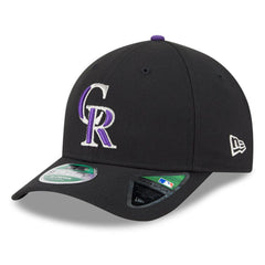 Colorado Rockies New Era Player Replica 9FORTY Adjustable Hat - Black - New Era Discount