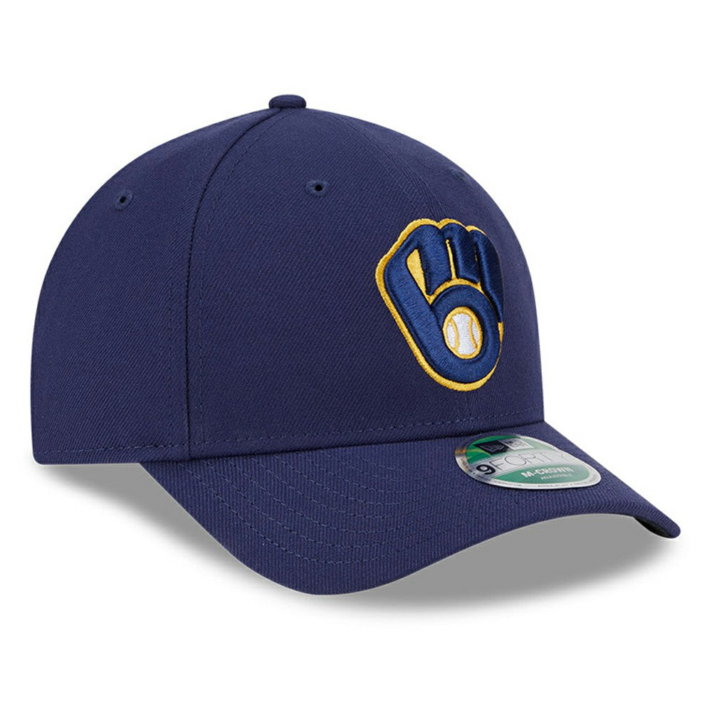 Milwaukee Brewers New Era Player Replica 9FORTY Adjustable Hat - Navy - New Era on Sale