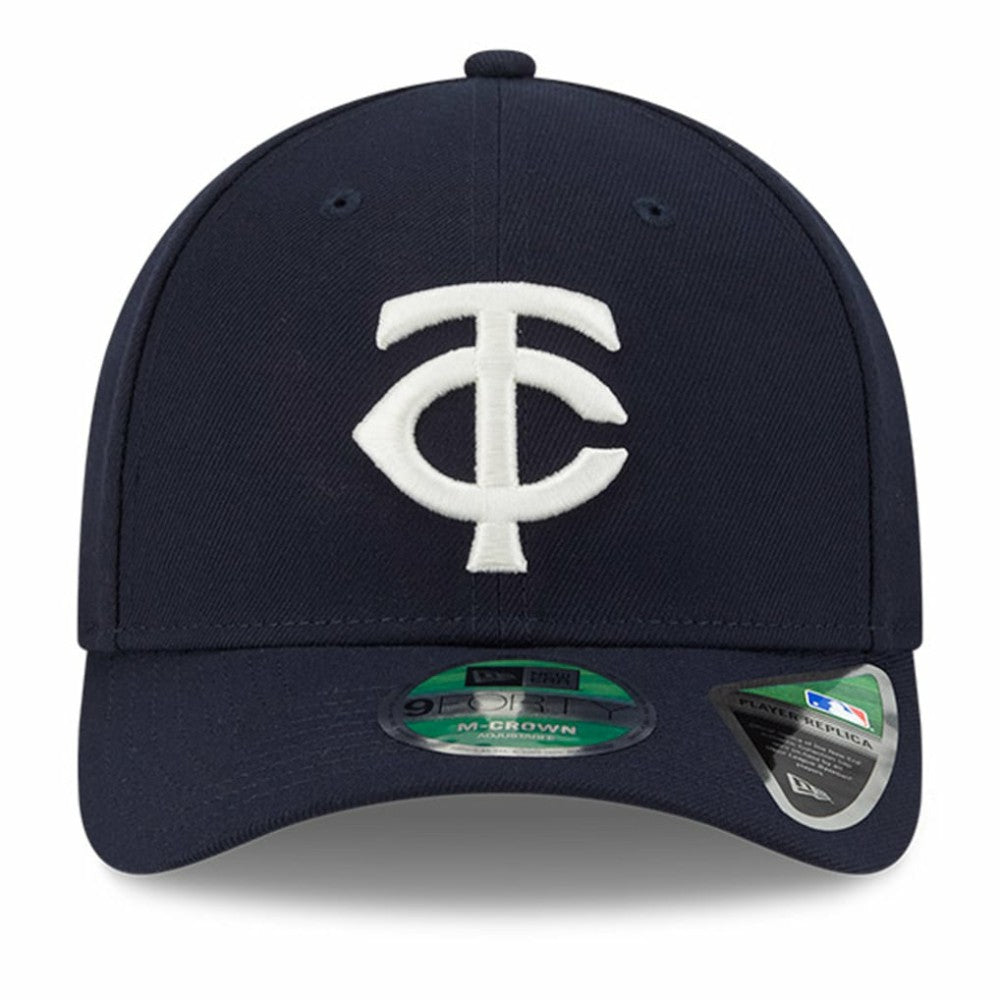 Minnesota Twins New Era Player Replica 9FORTY Adjustable Hat - Navy - New Era Sale