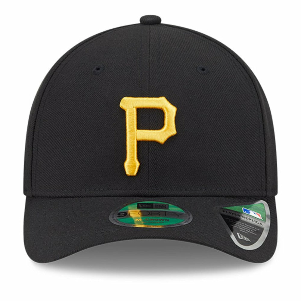 Pittsburgh Pirates New Era Player Replica 9FORTY Adjustable Hat - Black - New Era on Sale