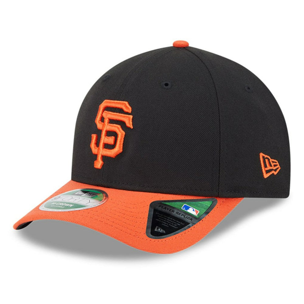 San Francisco Giants New Era Player Replica 9FORTY Adjustable Hat - Black/Orange - New Era Discount