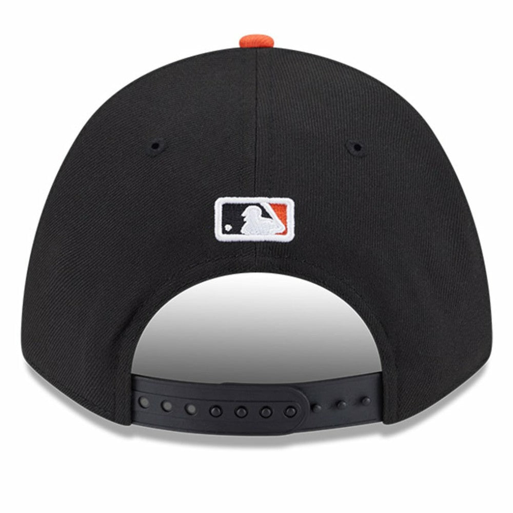 San Francisco Giants New Era Player Replica 9FORTY Adjustable Hat - Black/Orange - New Era Discount