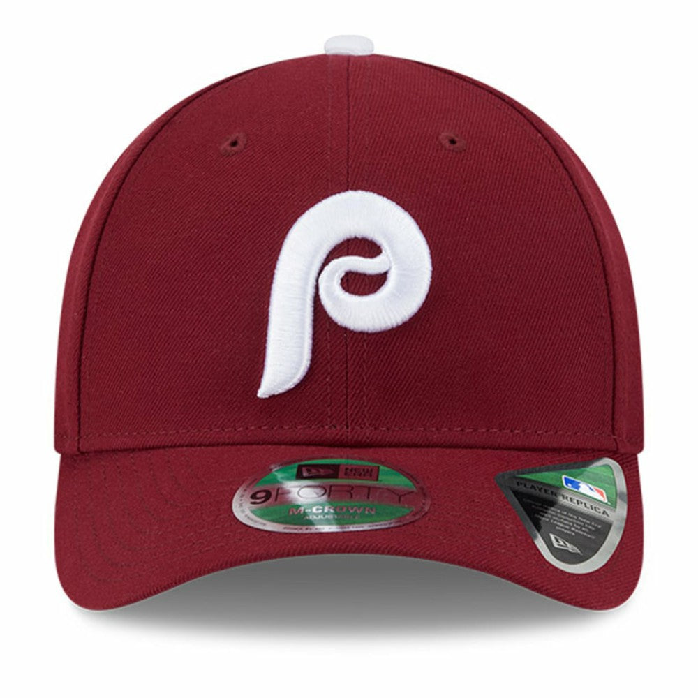 Philadelphia Phillies New Era Player Replica 9FORTY Adjustable Hat - Burgundy - New Era on Sale