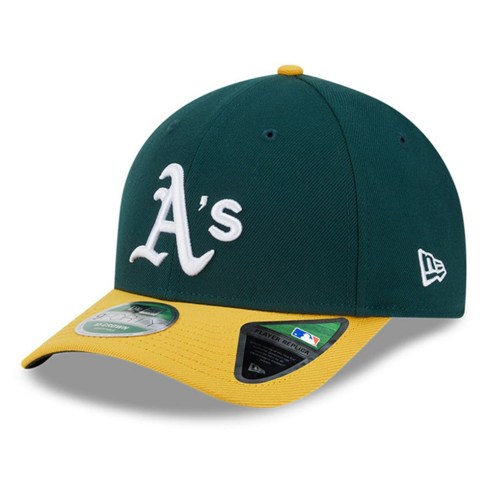 Athletics New Era Player Replica 9FORTY Adjustable Hat - Green/Gold - New Era Online