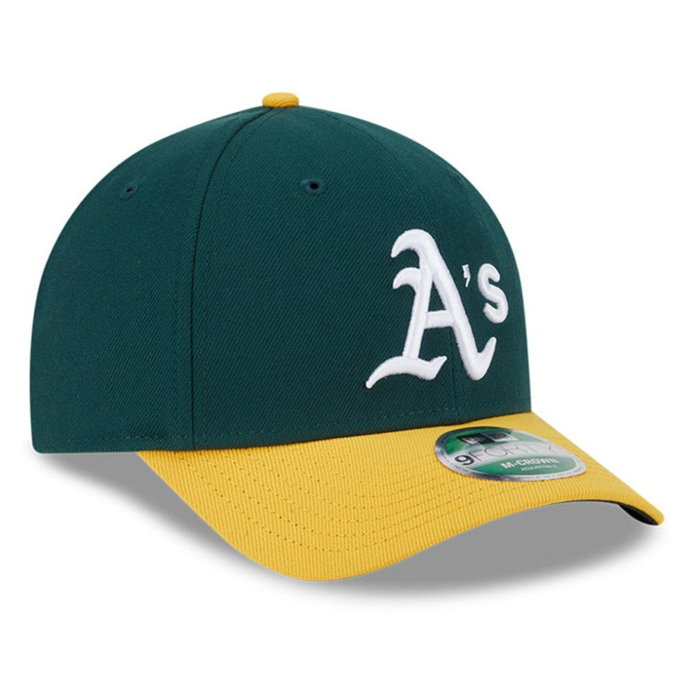 Athletics New Era Player Replica 9FORTY Adjustable Hat - Green/Gold - New Era Online