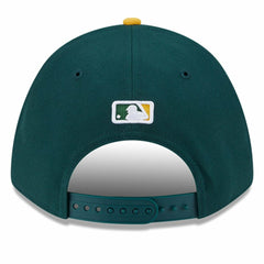 Athletics New Era Player Replica 9FORTY Adjustable Hat - Green/Gold - New Era Online