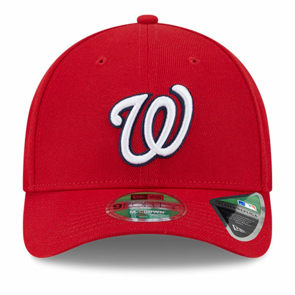 Washington Nationals New Era Player Replica 9FORTY Adjustable Hat - Red - New Era Lifestyle