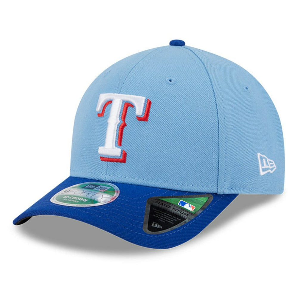 Texas Rangers New Era Player Replica 9FORTY Adjustable Hat - Light Blue - New Era Discount