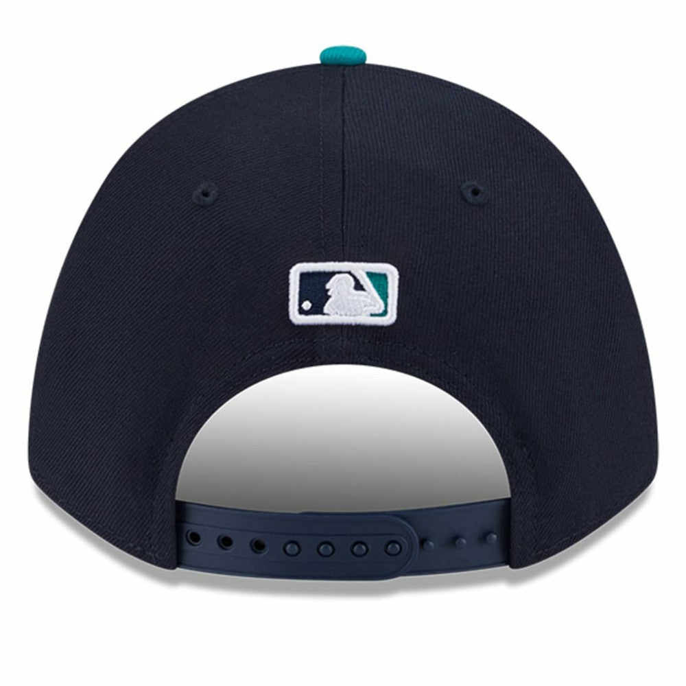 Seattle Mariners New Era Player Replica 9FORTY Adjustable Hat - Navy - New Era on Sale