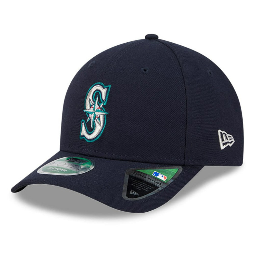 Seattle Mariners New Era Player Replica 9FORTY Adjustable Hat - Navy - New Era Lifestyle
