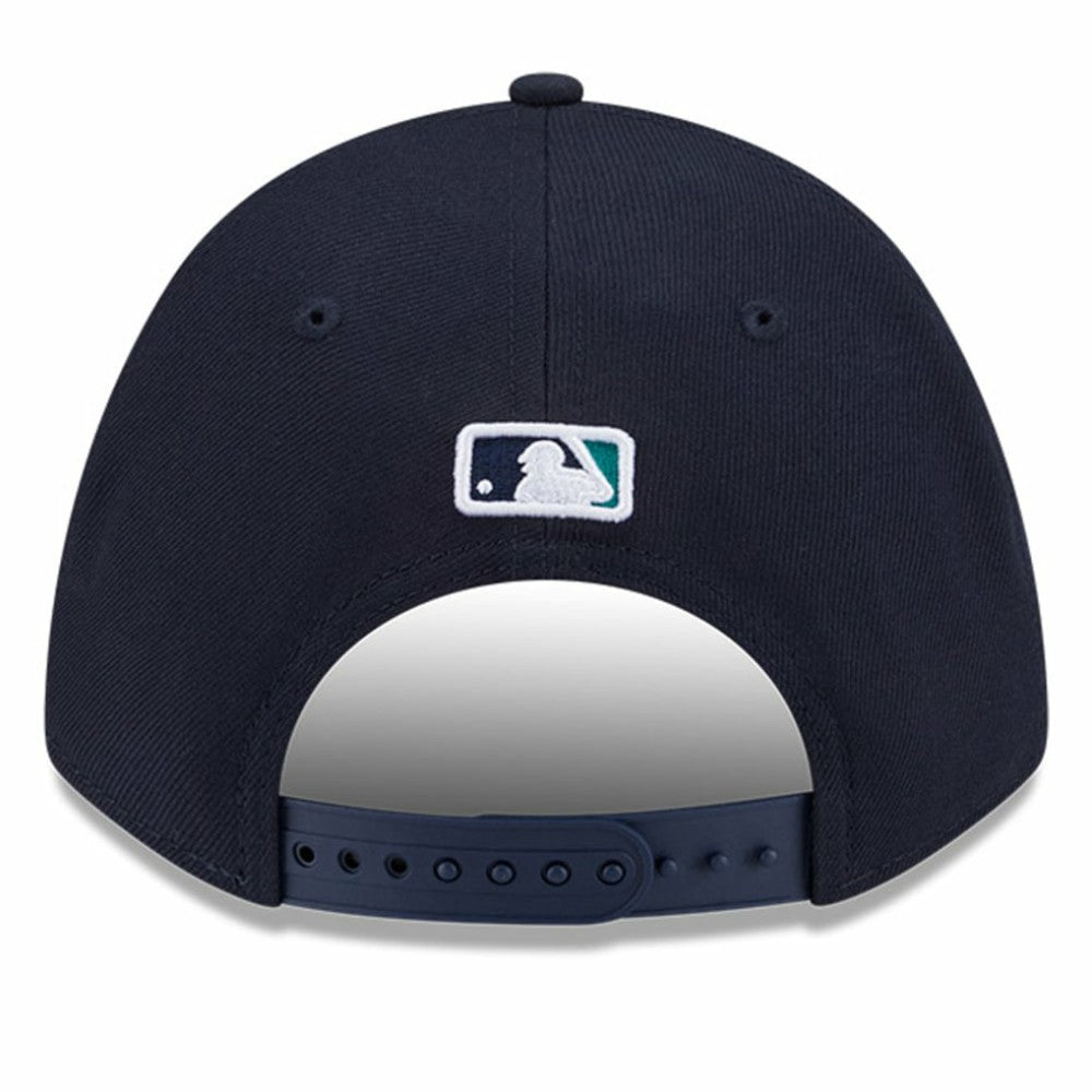 Seattle Mariners New Era Player Replica 9FORTY Adjustable Hat - Navy - New Era Lifestyle