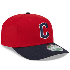 Cleveland Guardians New Era Player Replica 9SEVENTY Adjustable Hat - Red/Black - New Era Discount