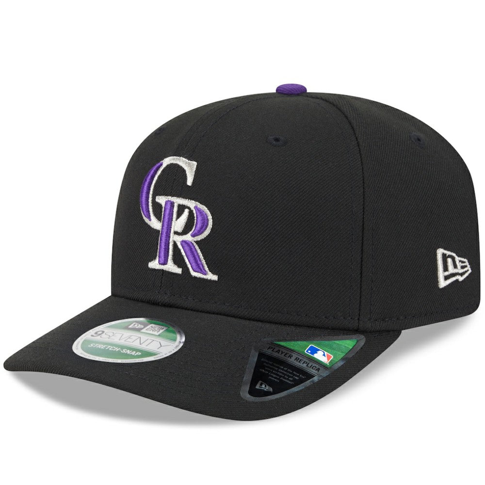 Colorado Rockies New Era Player Replica 9SEVENTY Adjustable Hat - Black - New Era on Sale