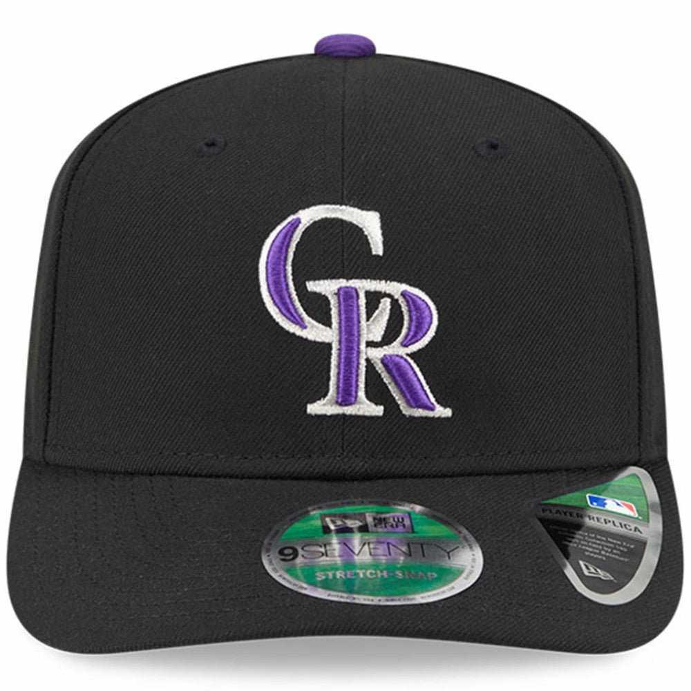 Colorado Rockies New Era Player Replica 9SEVENTY Adjustable Hat - Black - New Era on Sale