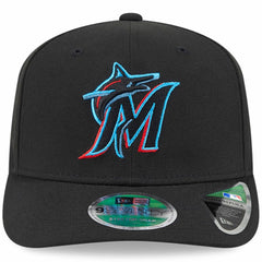 Miami Marlins New Era Player Replica 9SEVENTY Adjustable Hat - Black - New Era Lifestyle