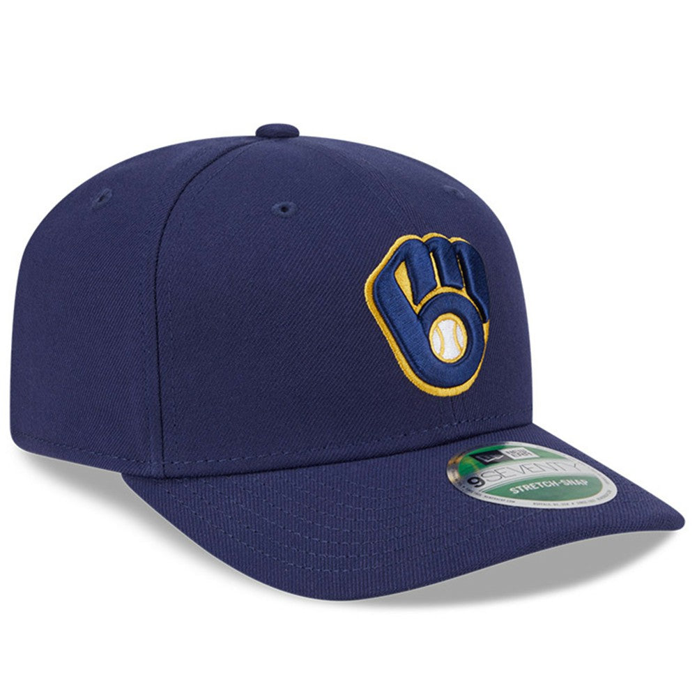 Milwaukee Brewers New Era Player Replica 9SEVENTY Adjustable Hat - Navy - New Era Online
