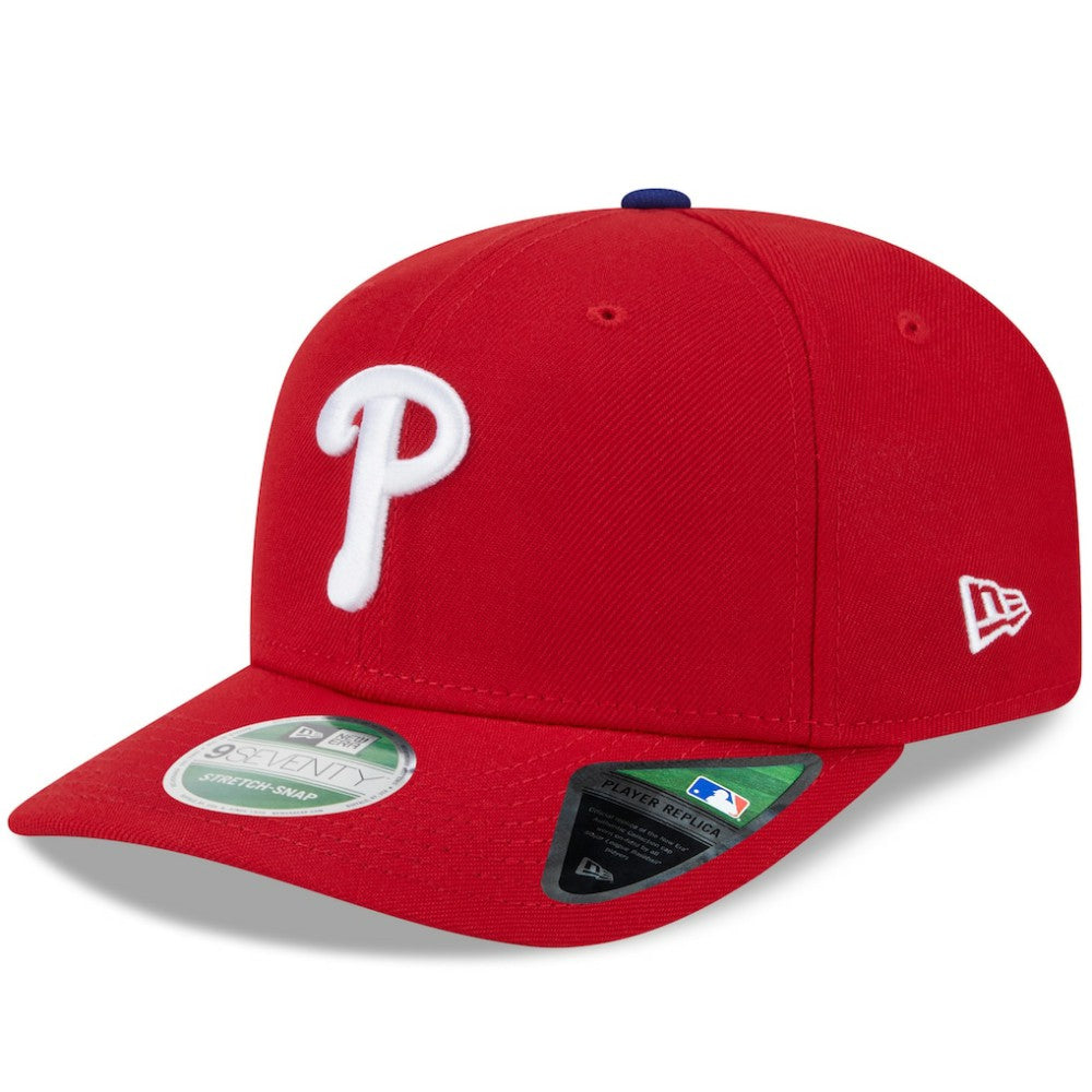 Philadelphia Phillies New Era Player Replica 9SEVENTY Adjustable Hat - Red - New Era Discount