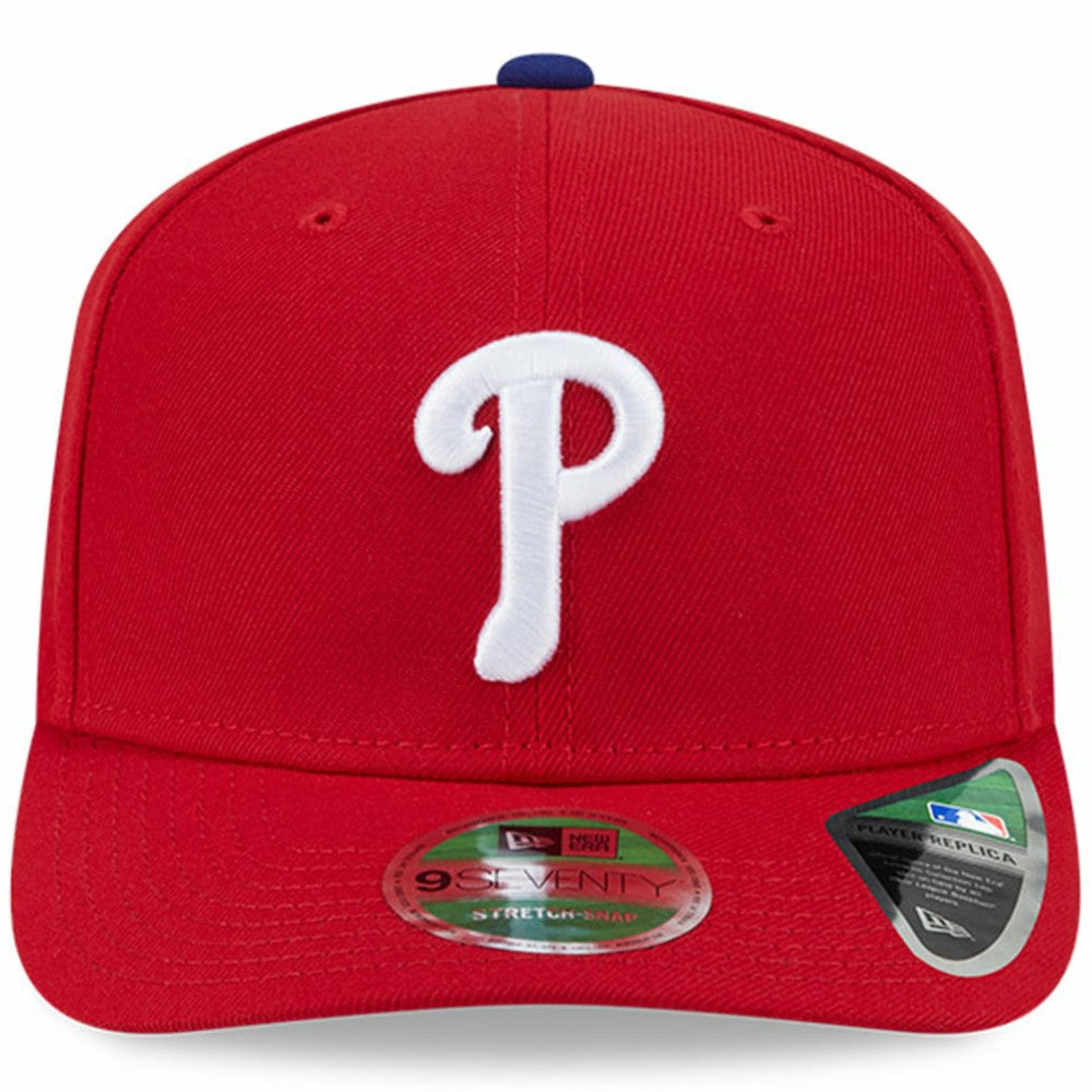 Philadelphia Phillies New Era Player Replica 9SEVENTY Adjustable Hat - Red - New Era Discount