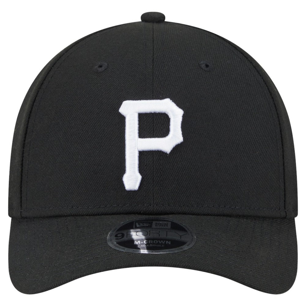 Pittsburgh Pirates New Era Player Replica 9FORTY Adjustable Hat - Black - New Era Discount