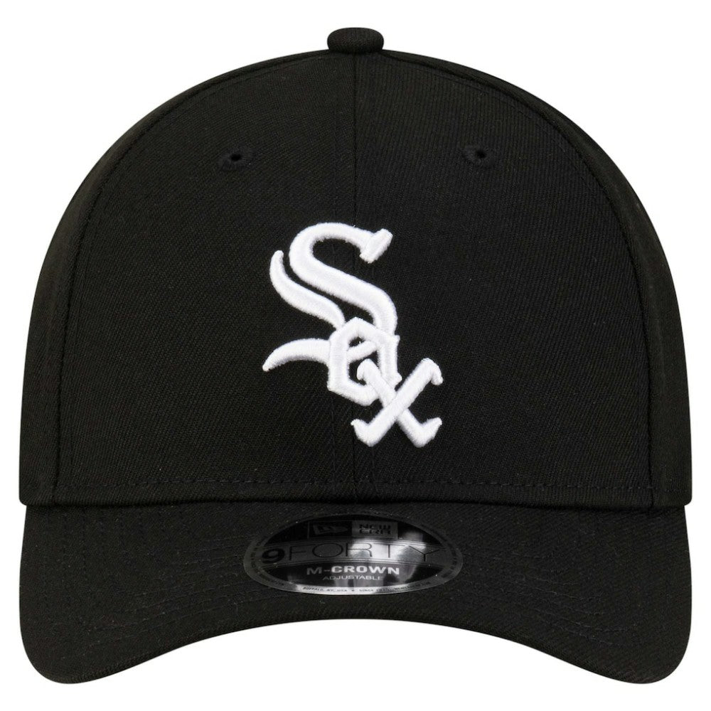 Chicago White Sox New Era Player Replica 9FORTY Adjustable Hat - Black - New Era Discount