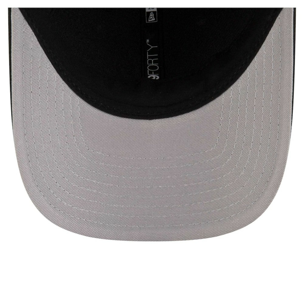 Atlanta Braves New Era Player Replica 9FORTY Adjustable Hat - Black - New Era Lifestyle
