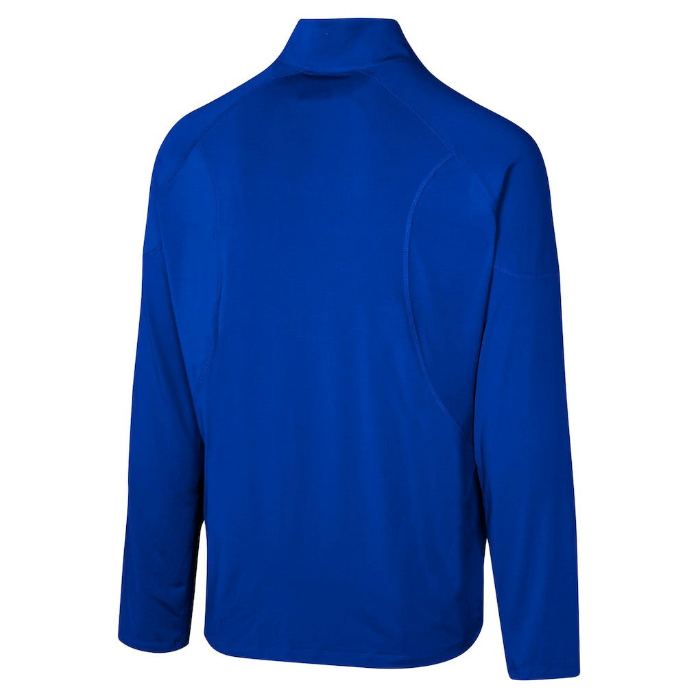 New York Giants Grind Iron Quarter-Zip Top Royal