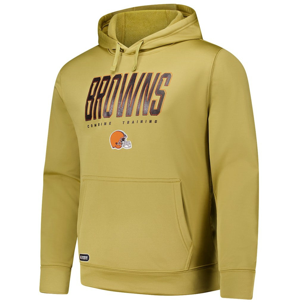 Cleveland Browns Top Ranked Pullover Hoodie Gold