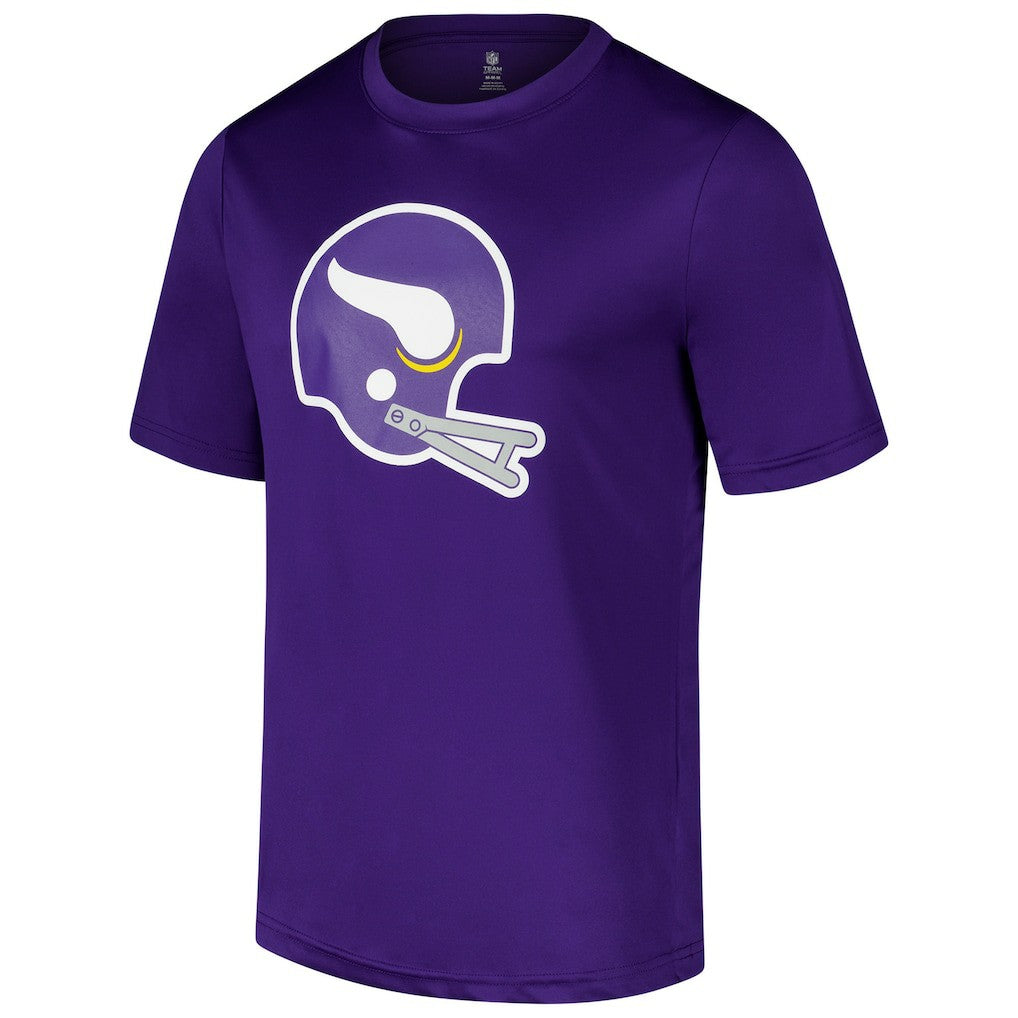 Minnesota Vikings Stadium Retro T-Shirt Purple
