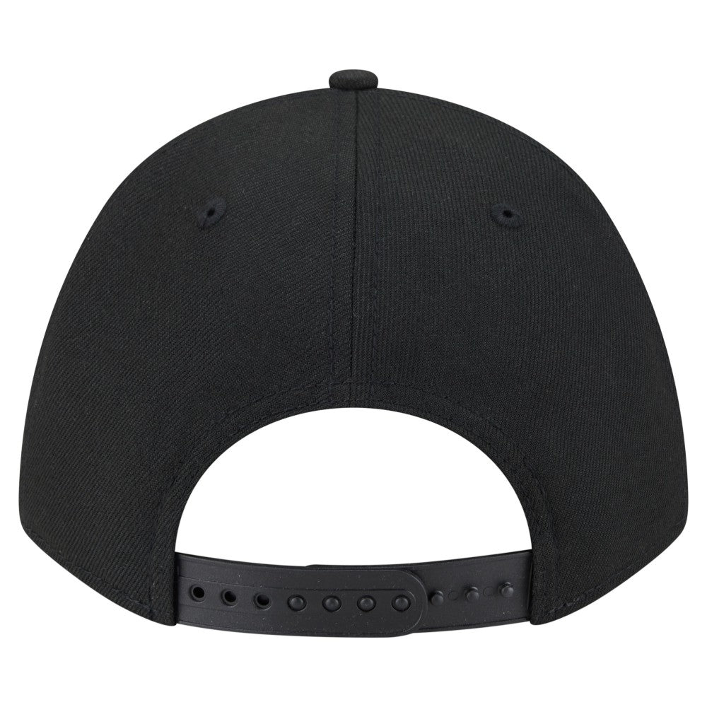 Miami Marlins New Era 9FORTY M-Crown Adjustable Hat - Black - New Era Discount