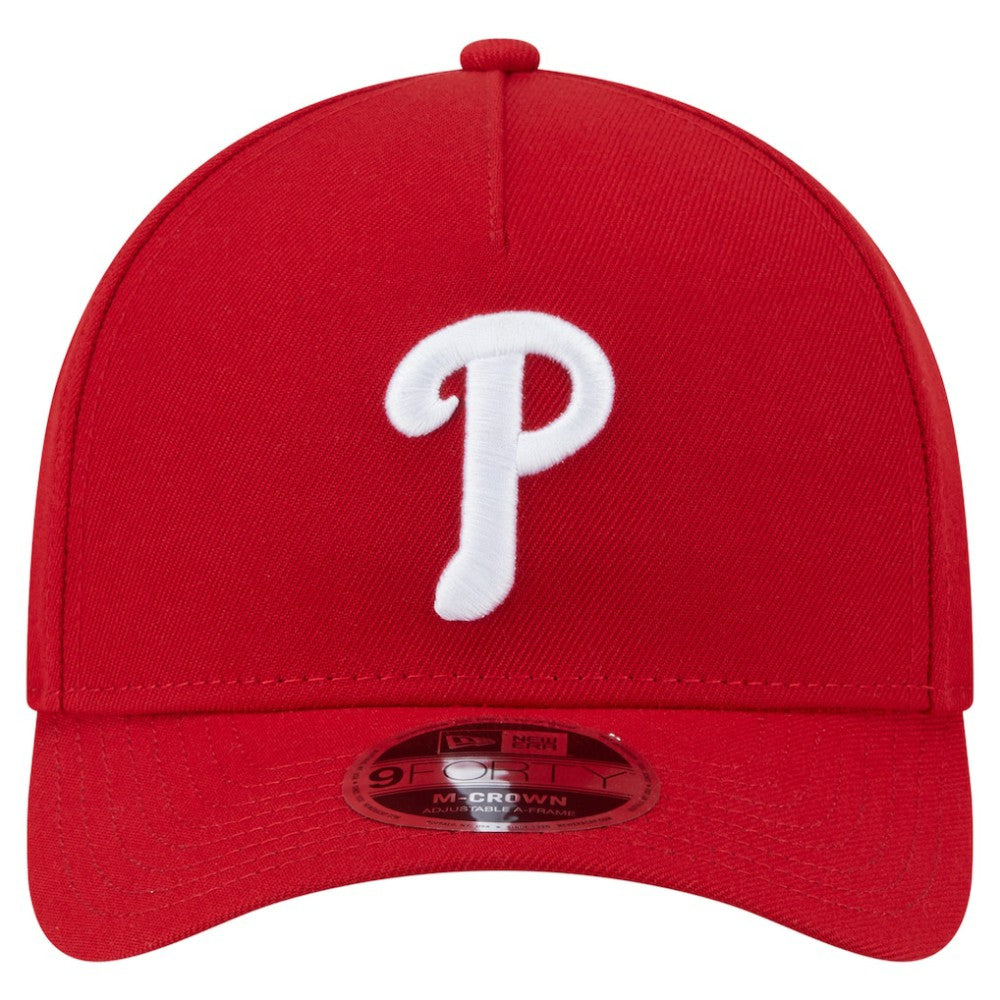 Philadelphia Phillies New Era 9FORTY M-Crown Adjustable Hat - Red - New Era Sale