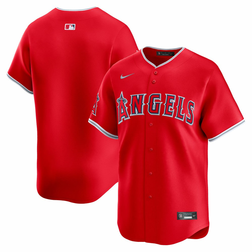 Los Angeles Angels Nike Alternate Limited Jersey - Red - Nike Online