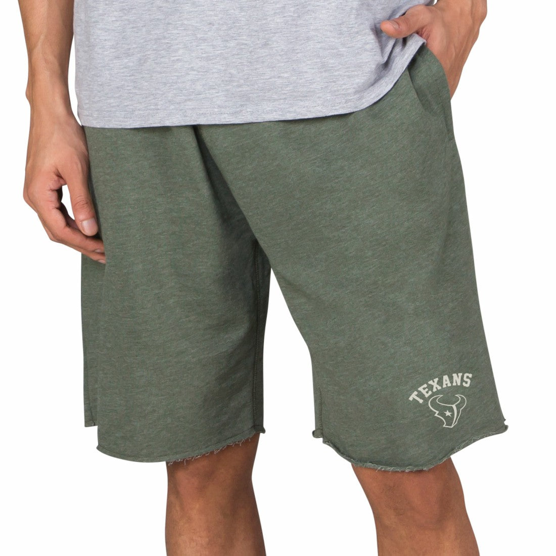 Houston Texans Concepts Sport Mainstream Tri-Blend Shorts Green