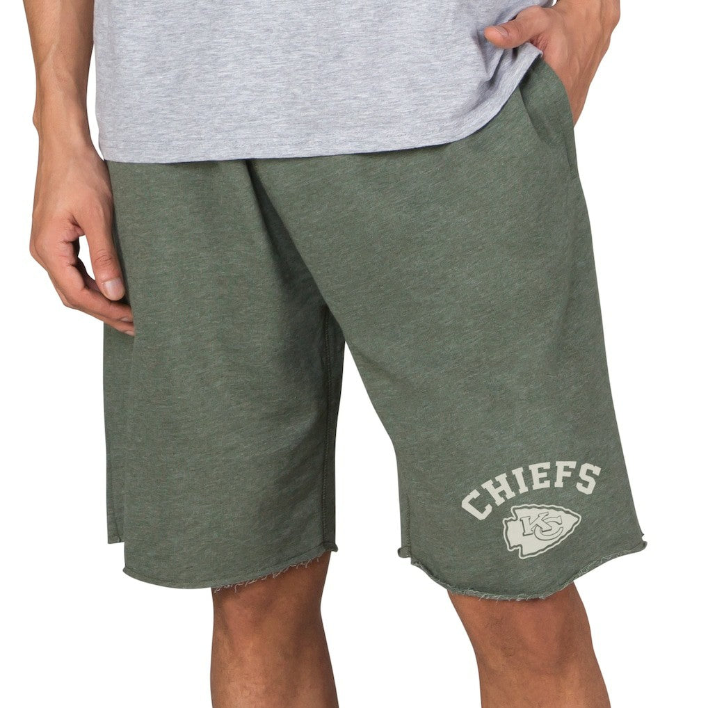 Kansas City Chiefs Concepts Sport Mainstream Tri-Blend Shorts Green