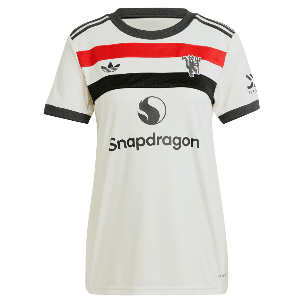 Manchester United Originals Women's 2024/25 Third Replica Jersey Cream - Adidas