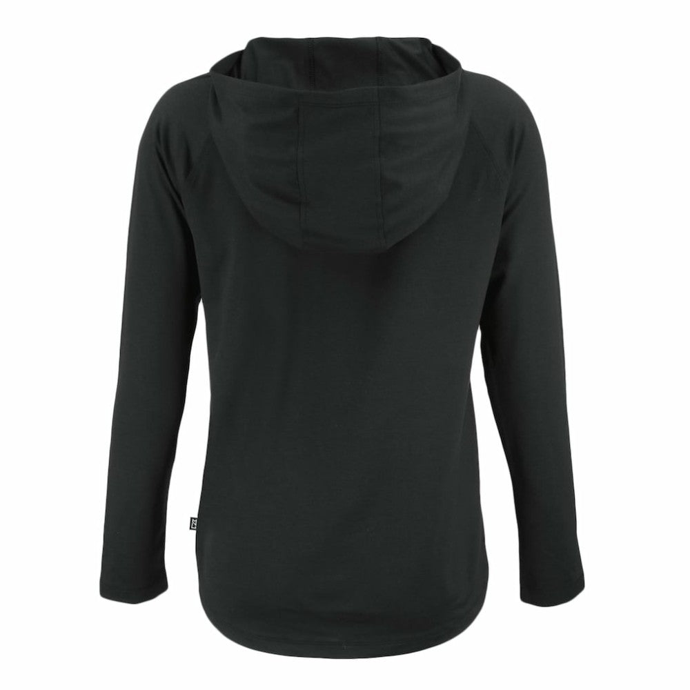 Boston Red Sox Cutter & Buck Women's Coastline Epic Comfort Eco Recycled Raglan Long Sleeve Hoodie T-Shirt - Black - MLB Online