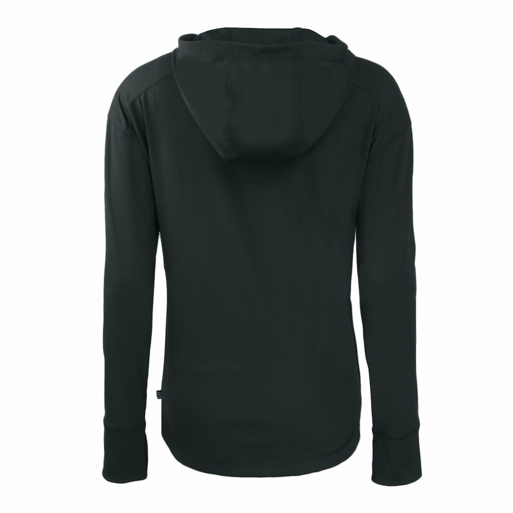 Detroit Tigers Cutter & Buck Women's Daybreak Eco Recycled Full-Zip Hoodie - Black - MLB Discount