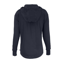 New York Mets Cutter & Buck Women's Daybreak Eco Recycled Half-Zip Hoodie - Navy - MLB Discount