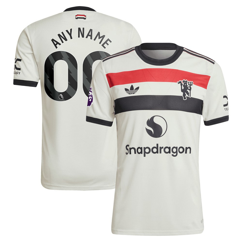 Manchester United Originals 2024/25 Third Custom Jersey Cream - Adidas