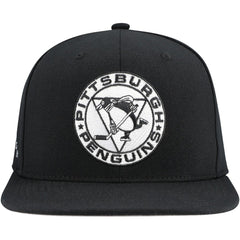 Pittsburgh Penguins Mitchell & Ness Team Snapback Hat - Black - NHL 201873231