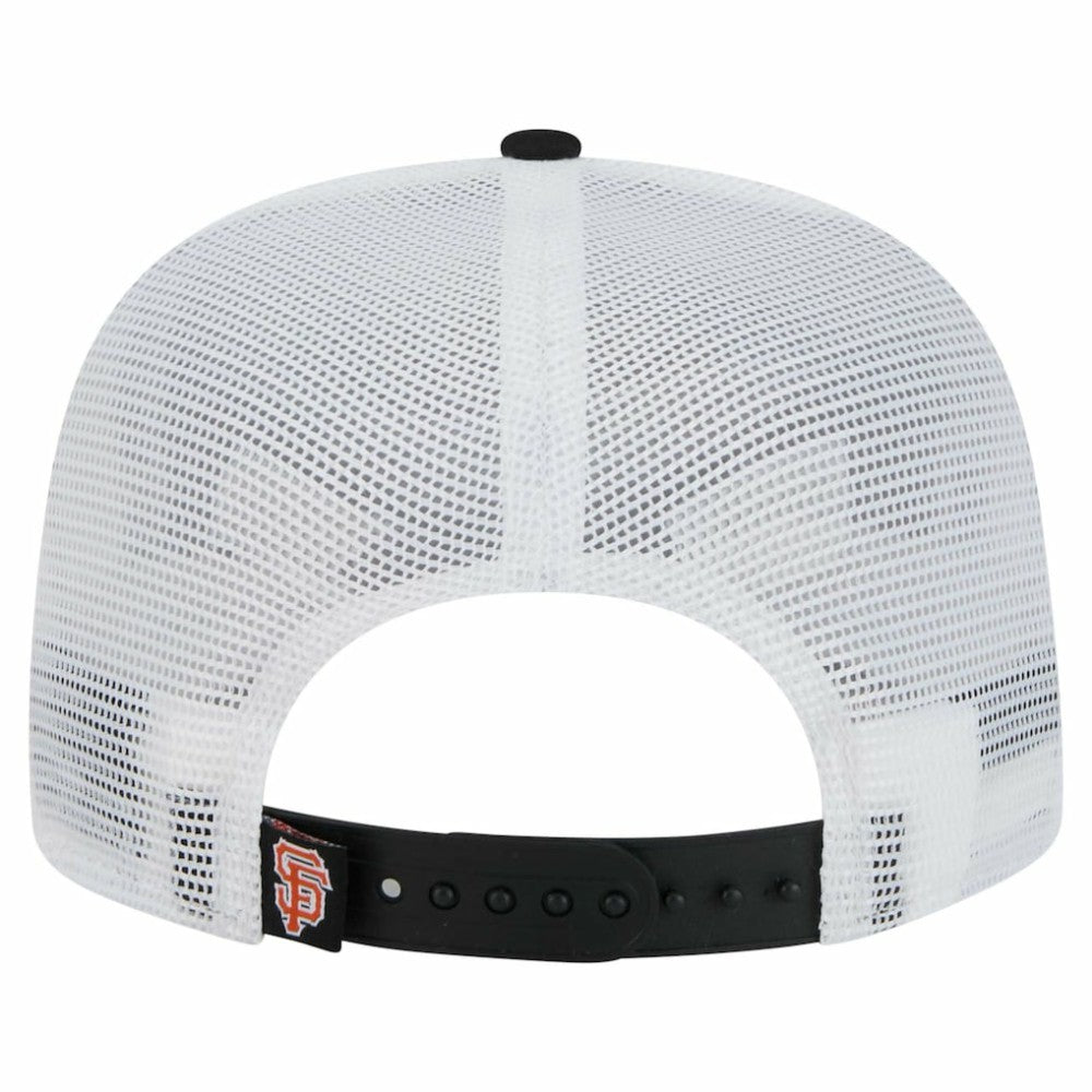 San Francisco Giants New Era 9FIFTY A-Frame Trucker Snapback Hat - Black - New Era on Sale