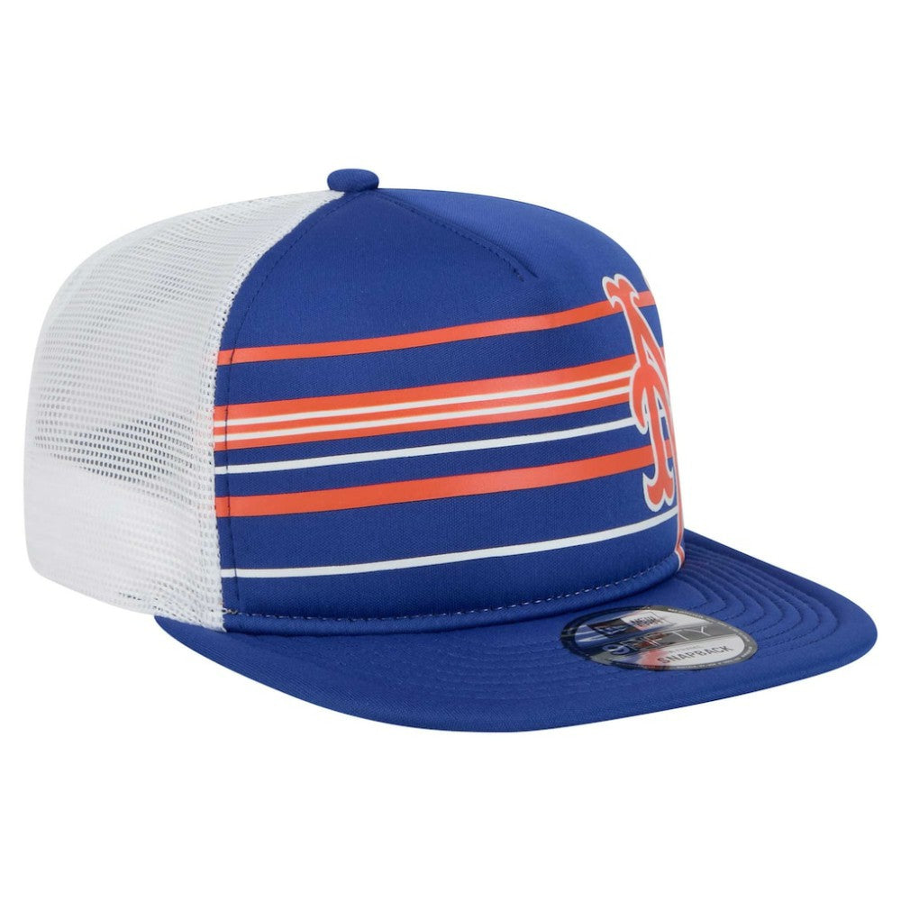 New York Mets New Era 9FIFTY A-Frame Trucker Snapback Hat - Royal - New Era Online