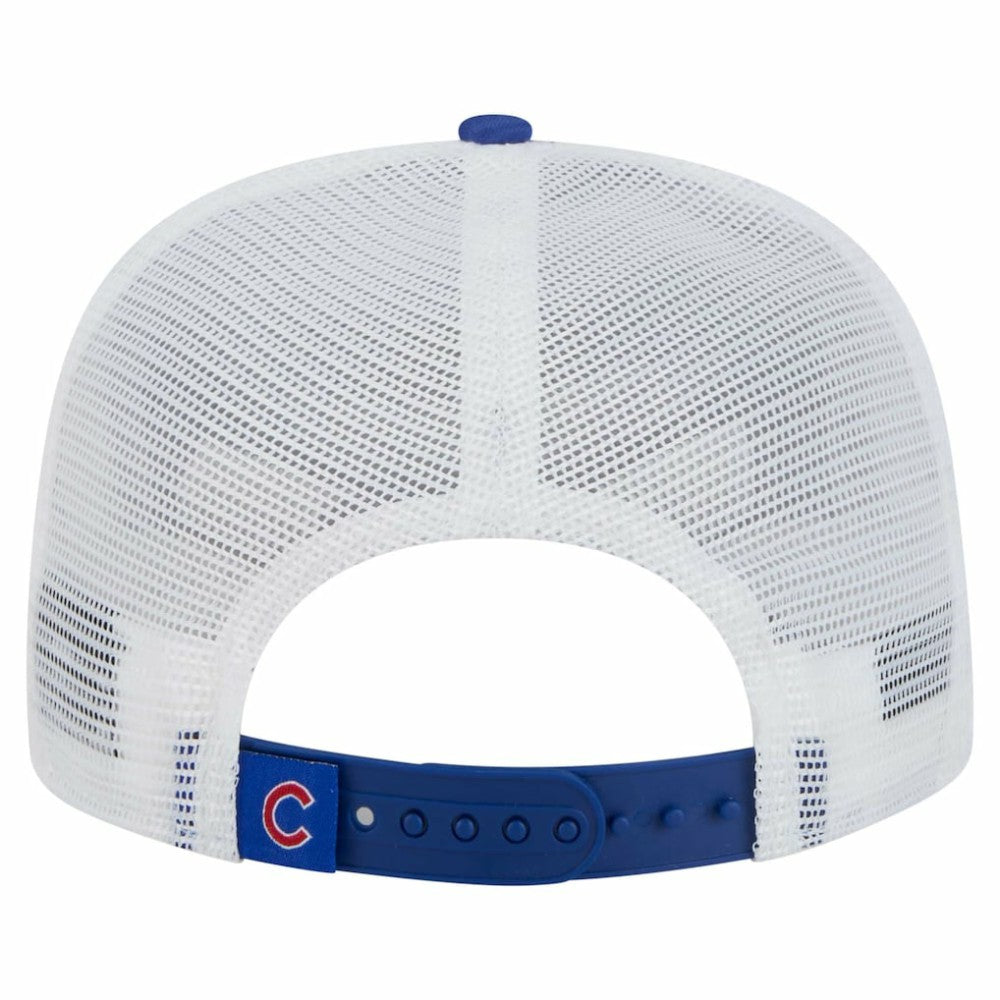 Chicago Cubs New Era 9FIFTY A-Frame Trucker Snapback Hat - Royal - New Era on Sale